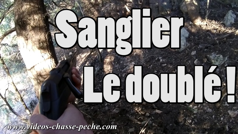 sanglier, le doubl !